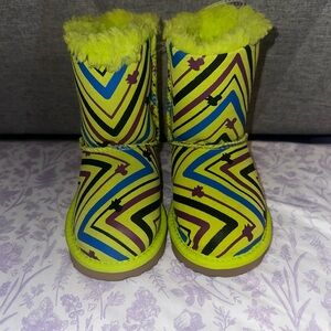 UGG Kids Boots with Vibrant Patterns